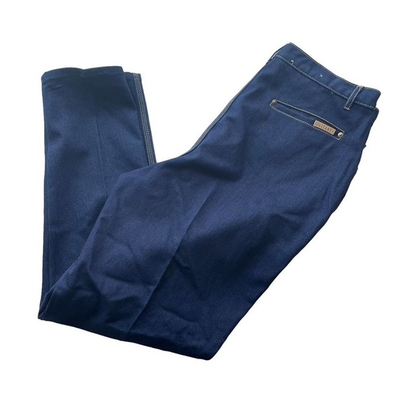 Vintage Gitano Denim Jeans Blue Size 20L Size 12 High waist 80s retro stretch - Picture 8 of 11